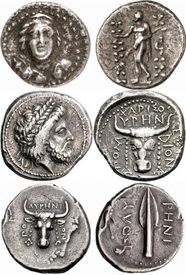 Coins of ancient Polirinia