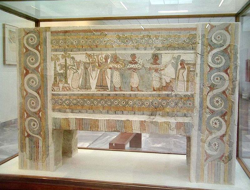 Η Σαρκοφάγος της Αγίας Τριάδας (Αρχαιολογικό Μουσείο Ηρακλείου)