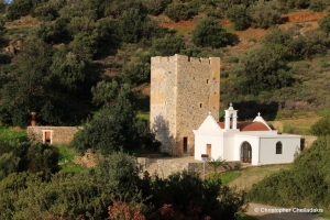 Kornaros Tower at Myrsini