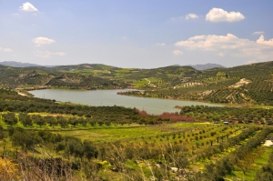 Amourgelles Dam Lake