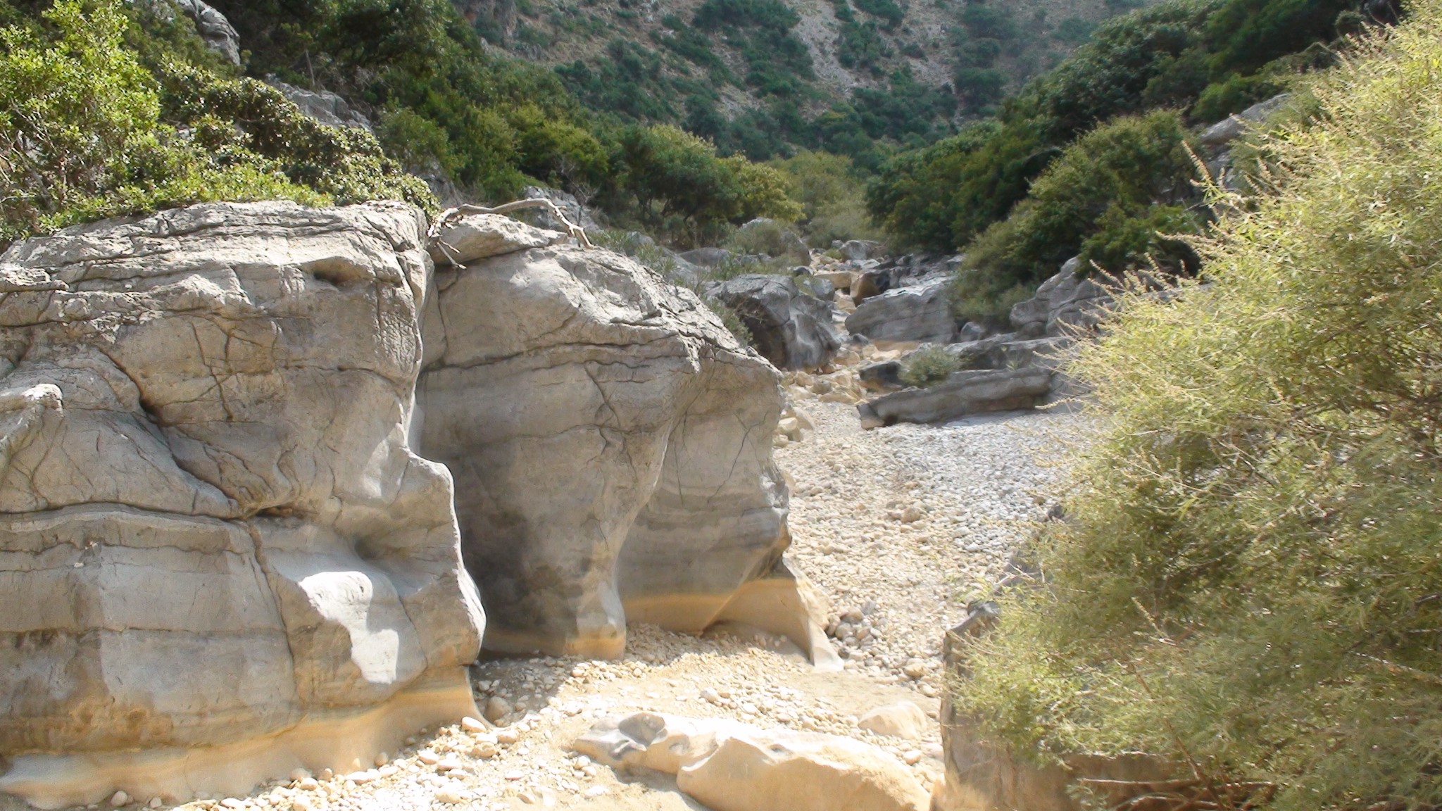 A section of Aposelemis Gorge