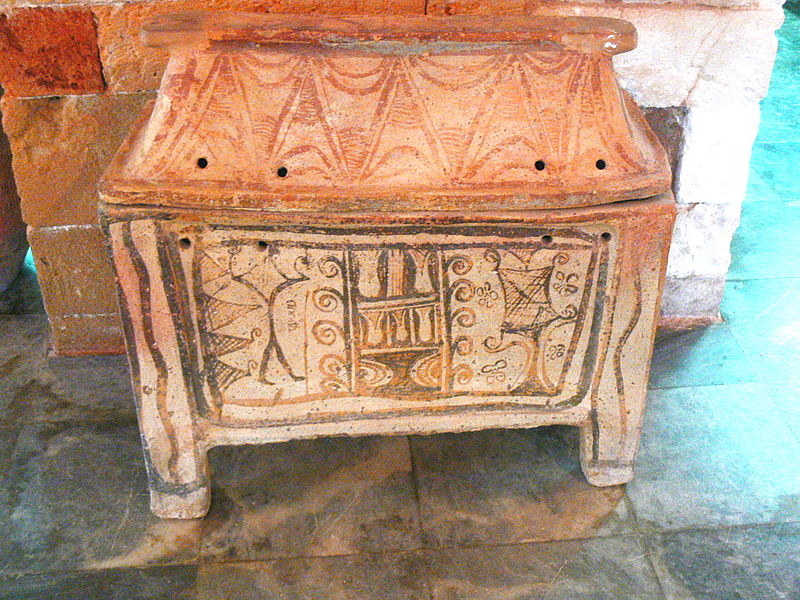 Sarcophagus from Armeni, Archaeological Museum of Chania