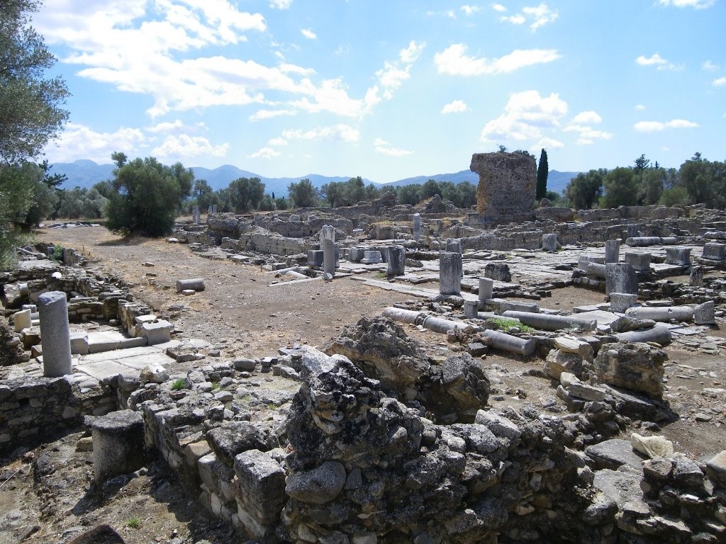 Pretorium in Roman Gortyna, Crete, Greece Pretorium in Roman Gortyna, Crete, Greece