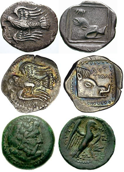 Νομίσματα από την Αρχαία Λύκτο