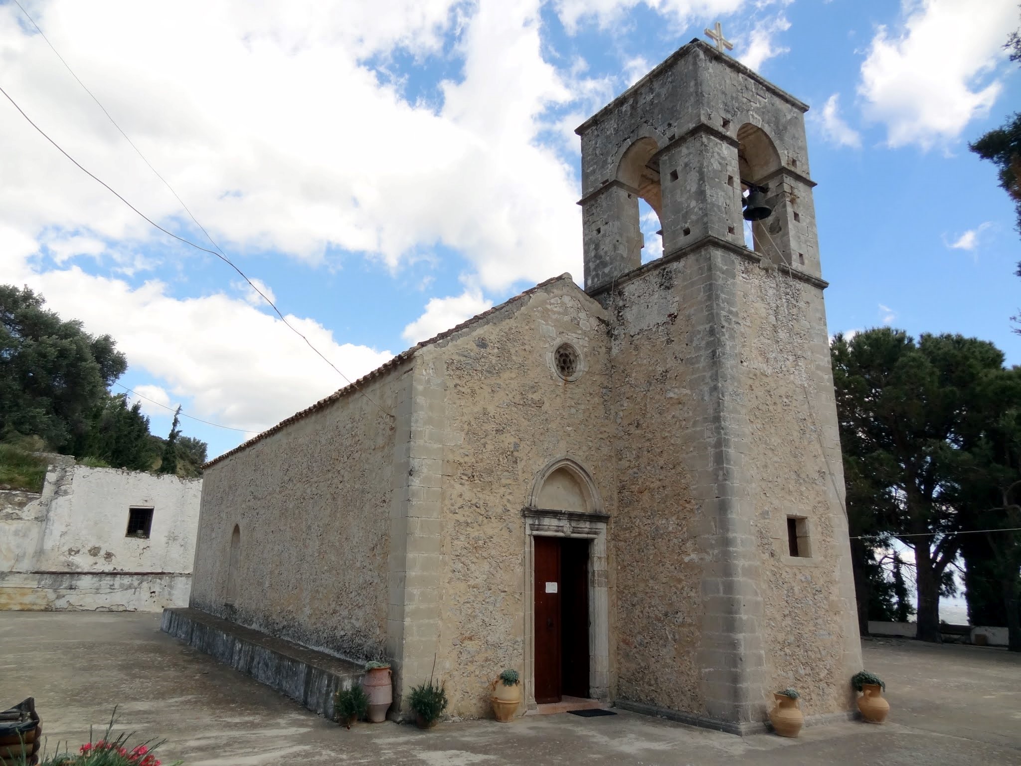 Vrontissi monastery in Vorizia