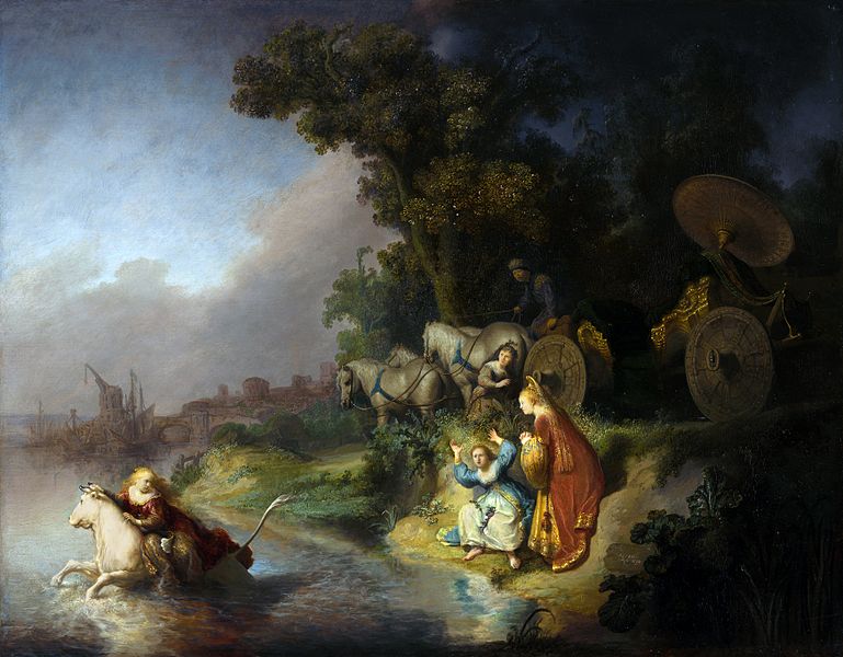 Похищение Рембрандта Европы