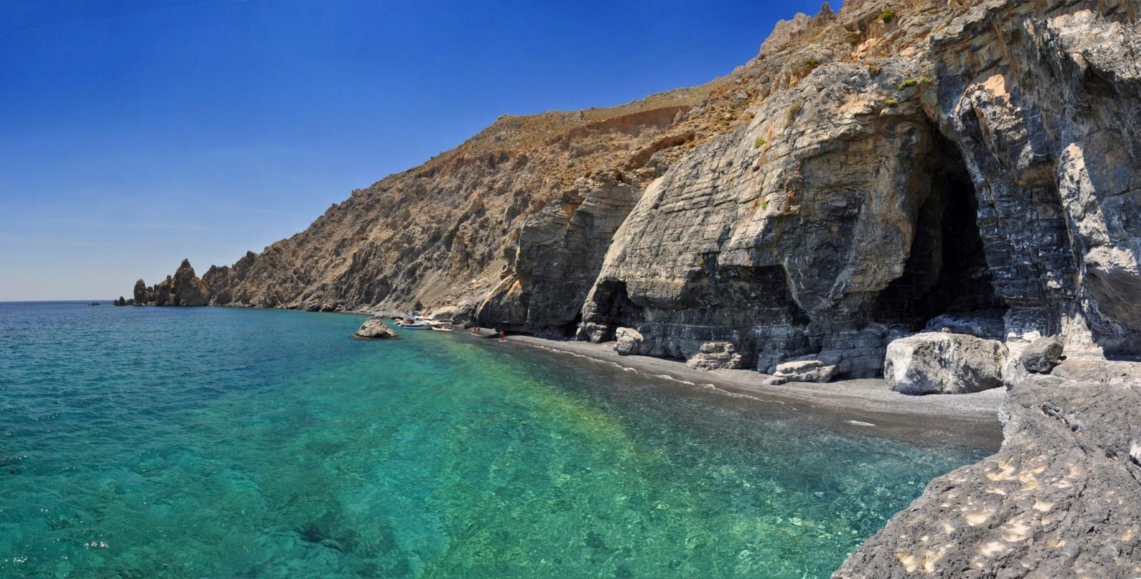 Strand Aspes im Asterousia-Gebirge