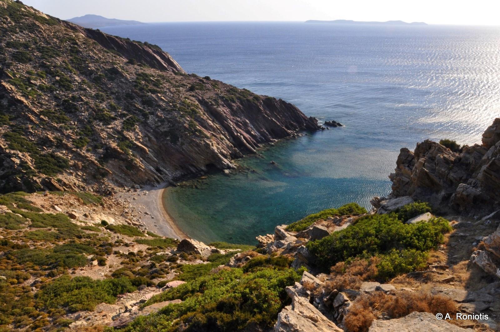 Strand Kedromouri zwischen Vai und Maridati
