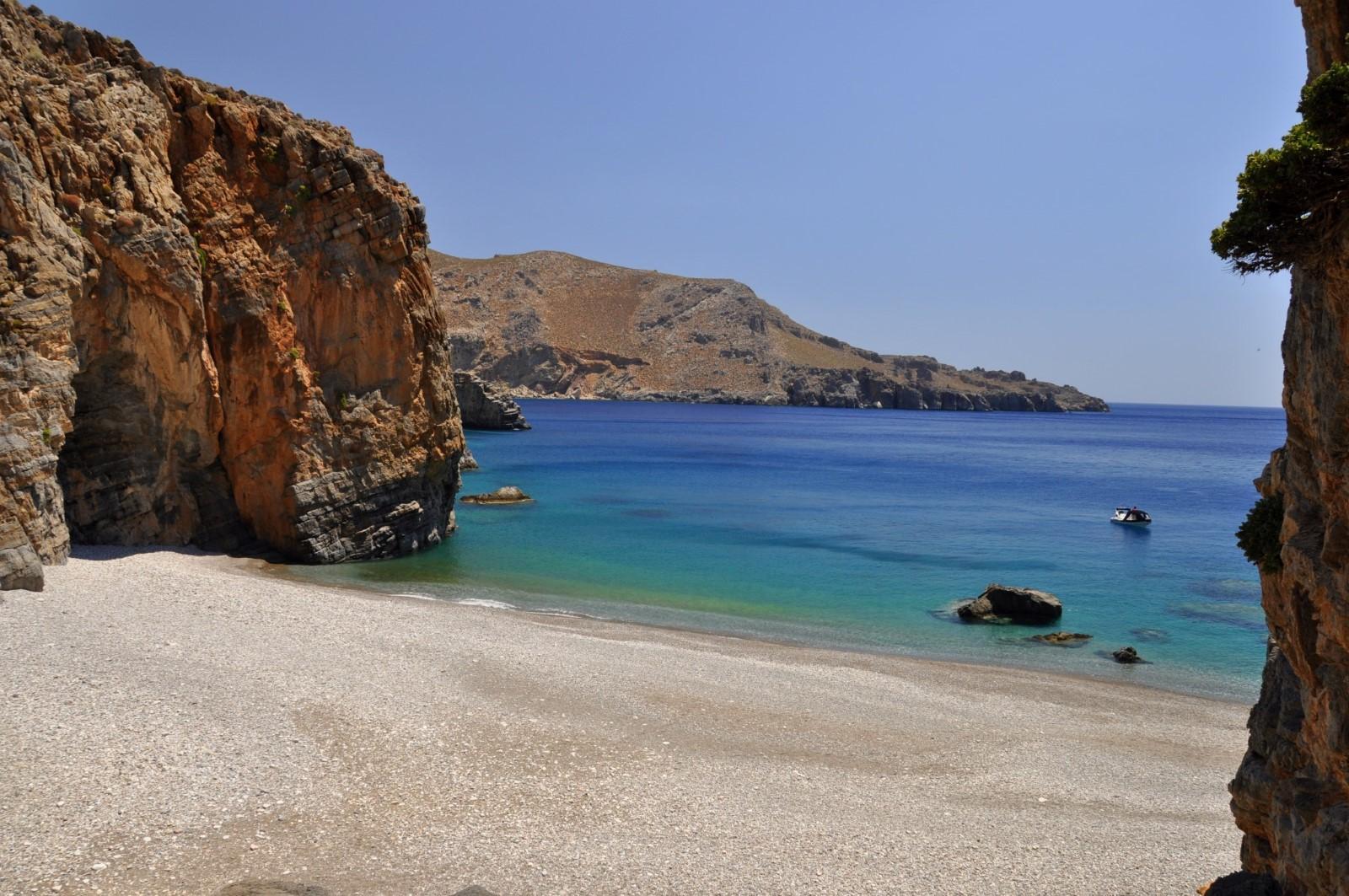 Strand Kaminaki im Asterousia-Gebirge