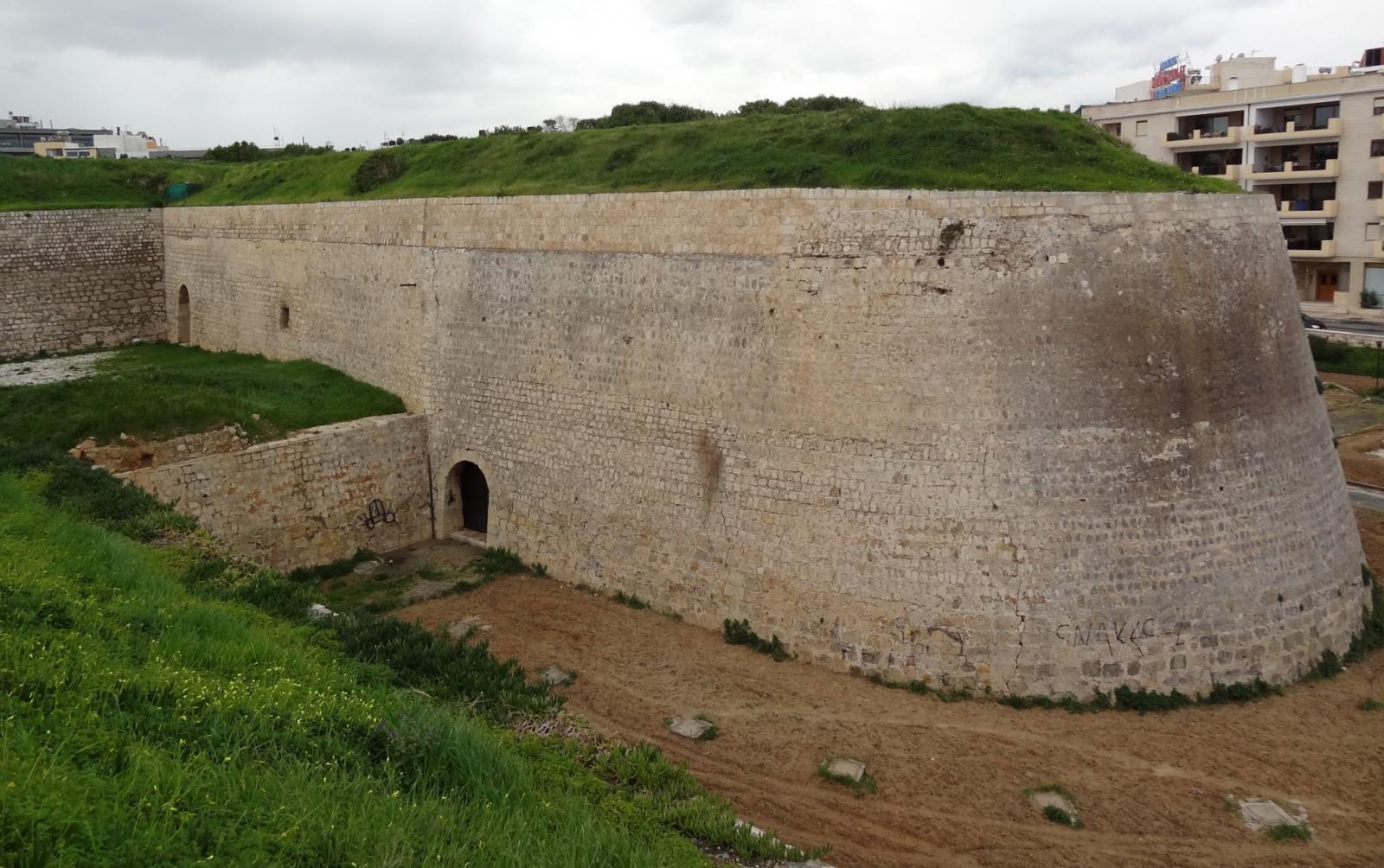 Candia (Iraklion), a Venetian fortress in Greece