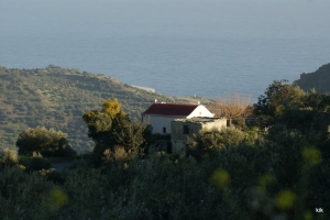 Saint Demetrius church at Ano Kornias