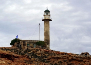 Leuchtturm vom Kap Sidero