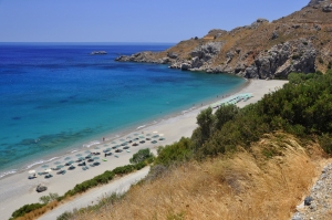Souda beach near Plakias