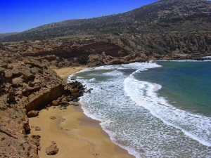Pirgos beach in Gavdos