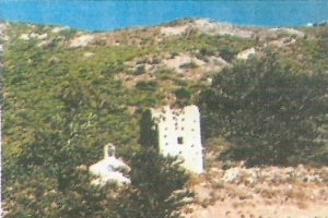 Der Turm des Heiligen Demetrius in Varsamakia