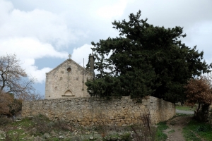 Axenti Village and Church