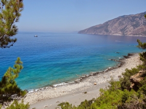 Agios Pavlos beach, Selouda