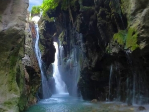 The Waterfall of Kourtaliotis