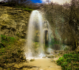 Rechtra waterfall at ancient Assos