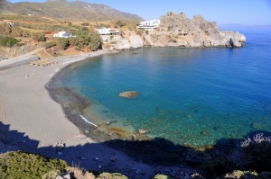 Strand von Agios Pavlos