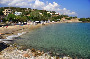 Ammoudara beach in Agios Nikolaos