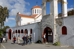 Agia Marina monastery by Voni