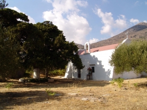 Panagia Kerapolitissa monastery at Fourni