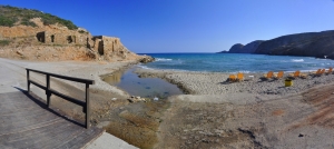 Παραλία Αλμυρίδα και Αλυκή στις Σίσες