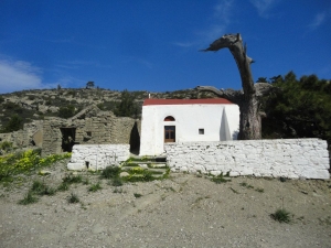 Christ Savior church at Pano Karkasa